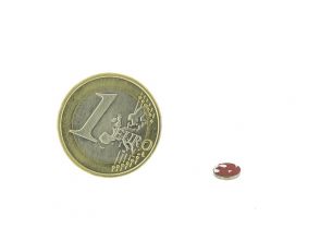 Self-adhesive magneticdisc 6mm diameter, 1mm thick, N45