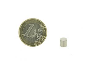 Magnetic disc 6mm diameter, thickness 6mm, N48