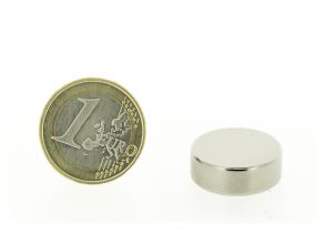 Magnetic disc 20mm diameter, thickness 7mm, N42