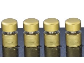 Afstandhouders Miniplex 9+8 satin goud 1-6 kompleet