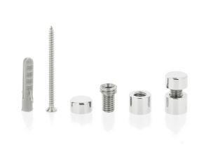 Miniplex+ 9mm Chrom, Dicke 1-6mm mit Abstand 8mm