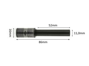 Papierboor RT1 11mm x 52mm L