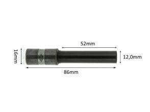 Papierboor RT1 12mm x 52mm L