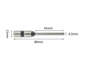Papierboor Standaard 4,5mm x 46mm
