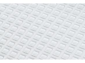 Stootdopjes 10mm Carré 2,5mm hoog transp. 350pcs
