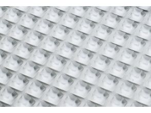 Stootdopjes 12,6mm Carré 5,7mm hoog transparant 242pcs