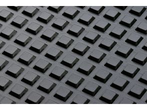 Stootdopjes 12,7mm Carré 3,1mm hoog noir 242pcs