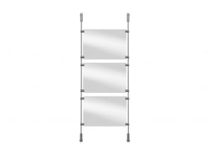 Window presentation rod system 100cm set 3