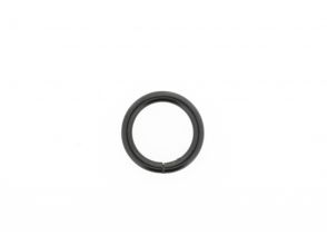 Ronde ring 20x4mm zwart