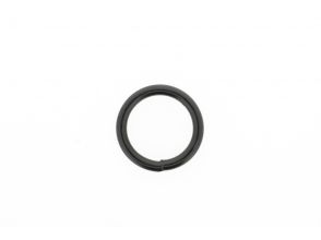 Ronde ring 22x4mm zwart