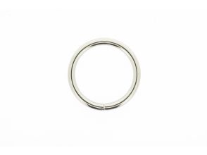 Ronde ring 30x4mm vernikkeld