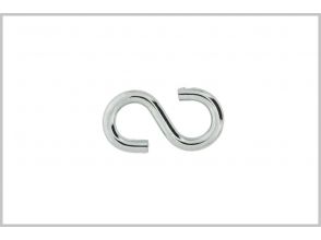 Qfix S-hook 4x40mm for rubber TIR