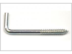 Square hook zinc plated
