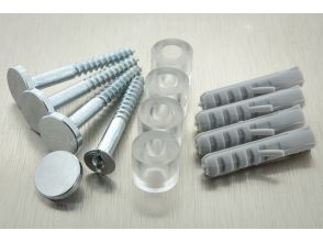 Quattrofix 40 mm zilver mat