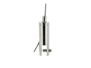 Steel cable sign clamp B2 for signage & sign panels