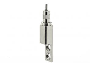 Steel cable sign clamp B7 for signage & sign panels
