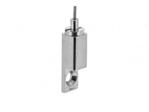 Steel cable sign clamp B8 for signage & sign panels
