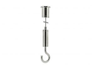 Steel cable suspension set 12 with hook