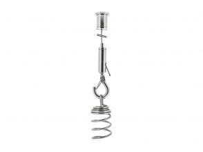 Steel cable suspension set 16 for acoustic panels