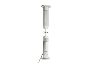 Steel cable suspension set 20 for window display systems