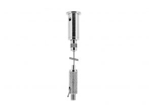 Steel cable suspension set 2 with M6 mounting
