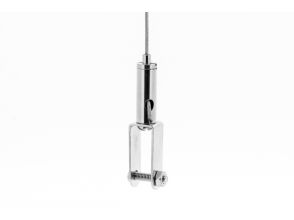 Steel cable holder G26 for panels/acoustic panels 10mm
