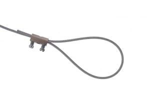 le serre-câble en acier 2mm basic
