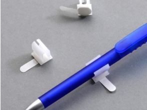 Penhouder size 12 x 14 mm, height 15 mm, semi-clear