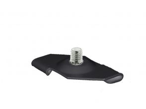 Suspended ceiling clip with M6x6mm black