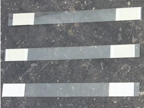 Wiebelaar 170 x 15 mm, recht, beide zijde permanent tape