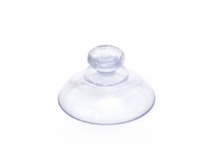 Zuignap Ø 20 mm met knop Ø 8 mm, Hals Ø 4 mm