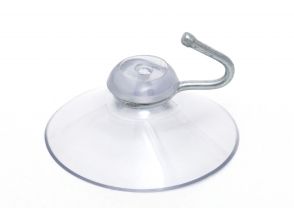 Zuignap met metalen haakje (40 mm)