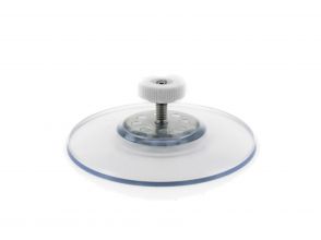 Ventouse 60mm avec vis & blanc écrou