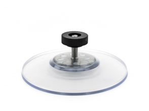 Ventouse 60mm avec vis & noir écrou