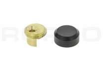 Border cap Basic 18mm black