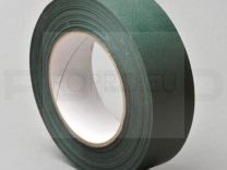 Zelfklevend kopband 30mm, linnenstructuur groen, rol 50m