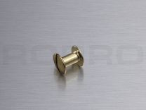 bookscrew brass 5 x 6 mm