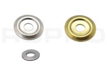 Bookscrew decorative rings and washers