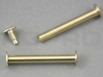 bookscrew brass 5 x 45 mm