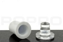 Easyfix entretoises pour lettres extra grand M+F blanc