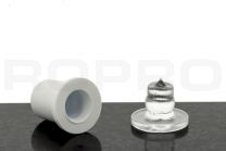 Easyfix Buchstaben Abstandhalter gross B+M weiss