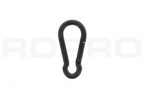 Karabiner 60x6mm verzinkt Schwarz