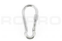 Carabiner screw closure 120x11mm galvanized