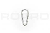 Carabiner screw closure 70x7mm galvanized