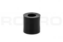 Polyethylene spacer black 25x25x13mm