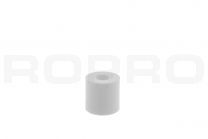 PVC douilles blanc 15 x 15 x 6.3 mm