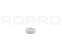 PVC douilles blanc 15 x 5 x 6.3 mm