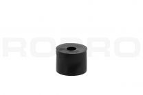 Polyethylene spacer black 20x15x6,3mm