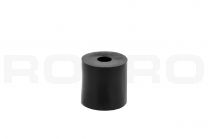 Polyethylene spacer black 20x20x6,3mm