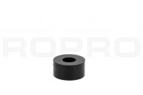 PVC Abstandshülsen schwarz 20 x 10 x 8.5 mm